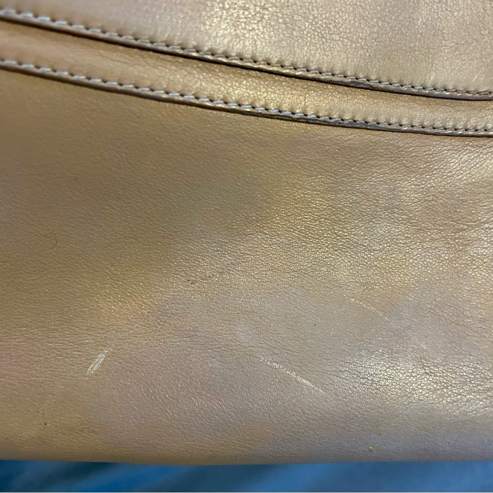 Vintage Celine Tan Leather Boogie bag - Picture 9 of 11